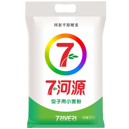 七河源 河套 饺子用小麦粉5kg（新老包装随机发）