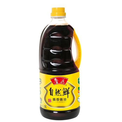 鲁花自然鲜酱香酱油1.28L